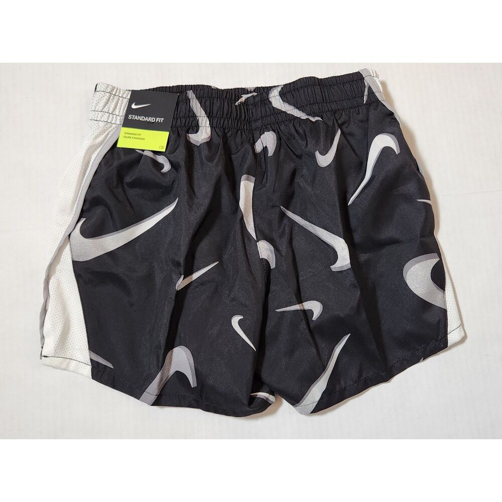 Nike Youth Dri‑Fit Athletic Running Shorts Girls Medium NWT – Black Standard Fit